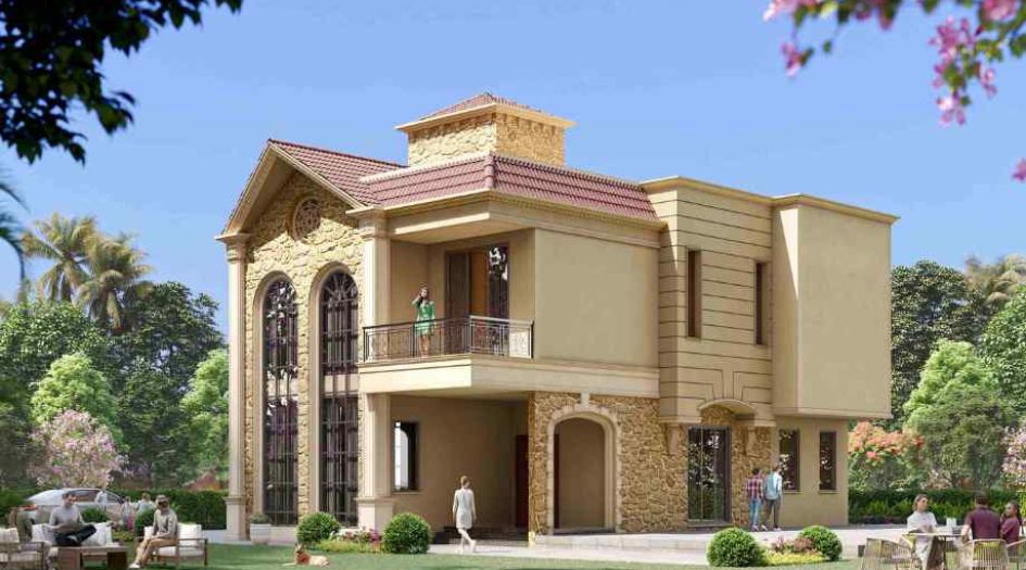 Arihant-World-Villas-Bungalow-Back-View