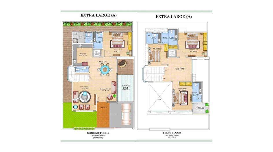 Arihant-World-Villas-Floor-Plan-4-BHK-Extra-Large-A