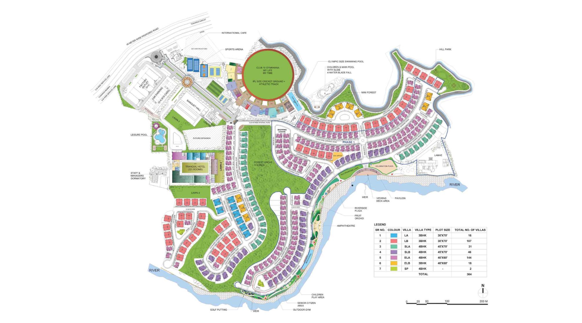 Arihant-World-Villas-Floor-Plan-Master-Layout