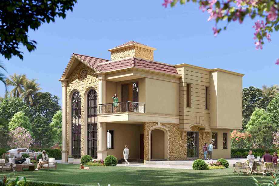 Arihant-World-Villas-Bungalow-Back-View-Hatnoli-Panvel