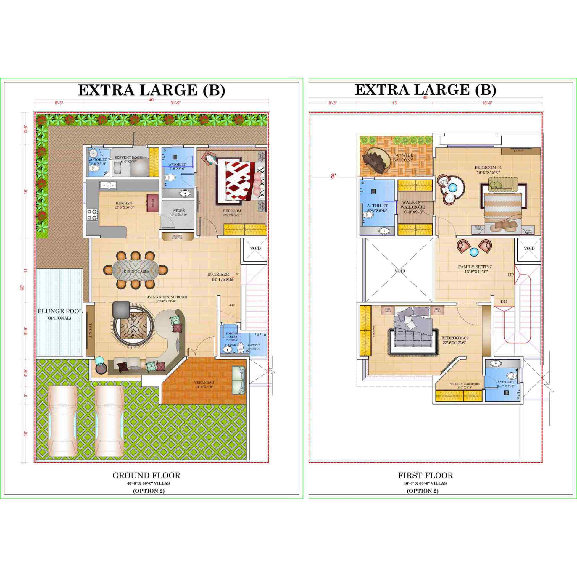 Arihant-World-Villas-Floor-Plan-3-BHK-Extra-Large-B