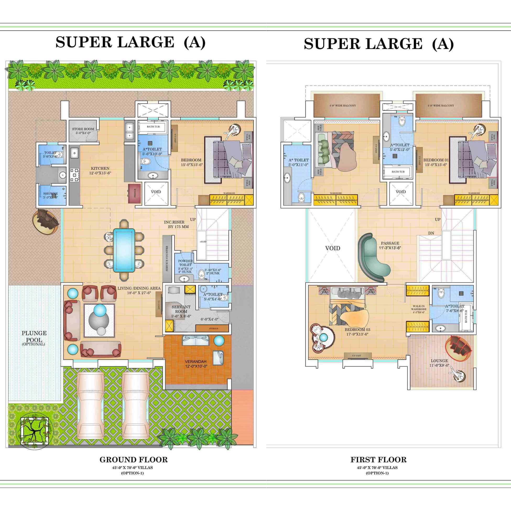 Arihant-World-Villas-Floor-Plan-4-BHK-Super-Large-A