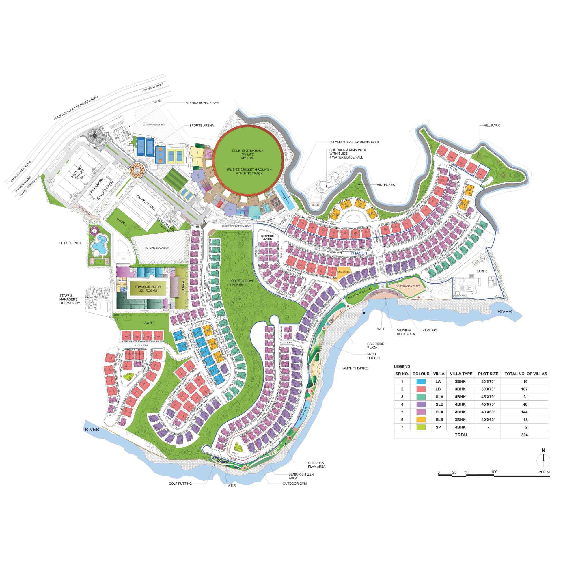 Arihant-World-Villas-Floor-Plan-Master-Layout